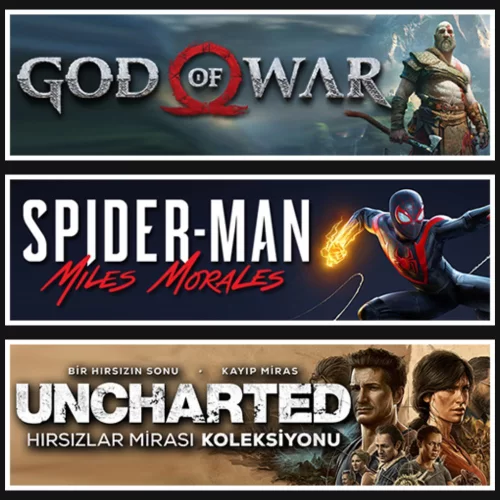  God Of War +Miles +Uncharted
